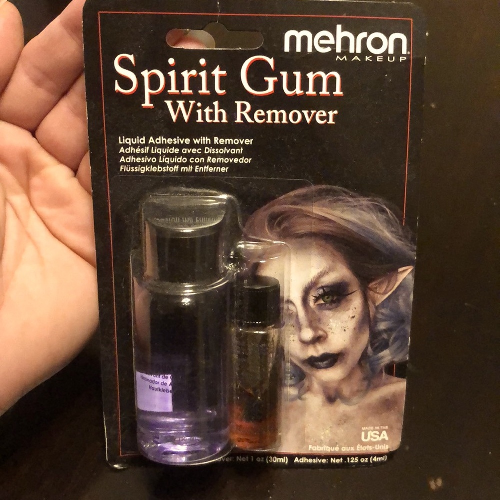 Halloween Costume Makeup Liquid Adhesive with Remover